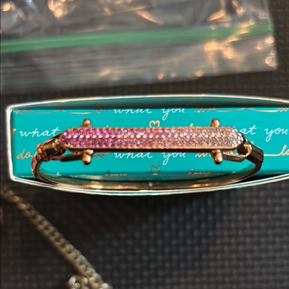 Stella & Dot Rose Gold Rebel Bangle